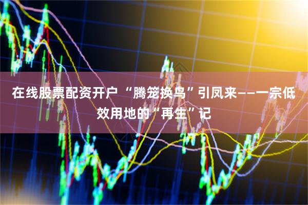 在线股票配资开户 “腾笼换鸟”引凤来——一宗低效用地的“再生”记