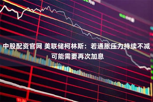 中股配资官网 美联储柯林斯：若通胀压力持续不减 可能需要再次加息